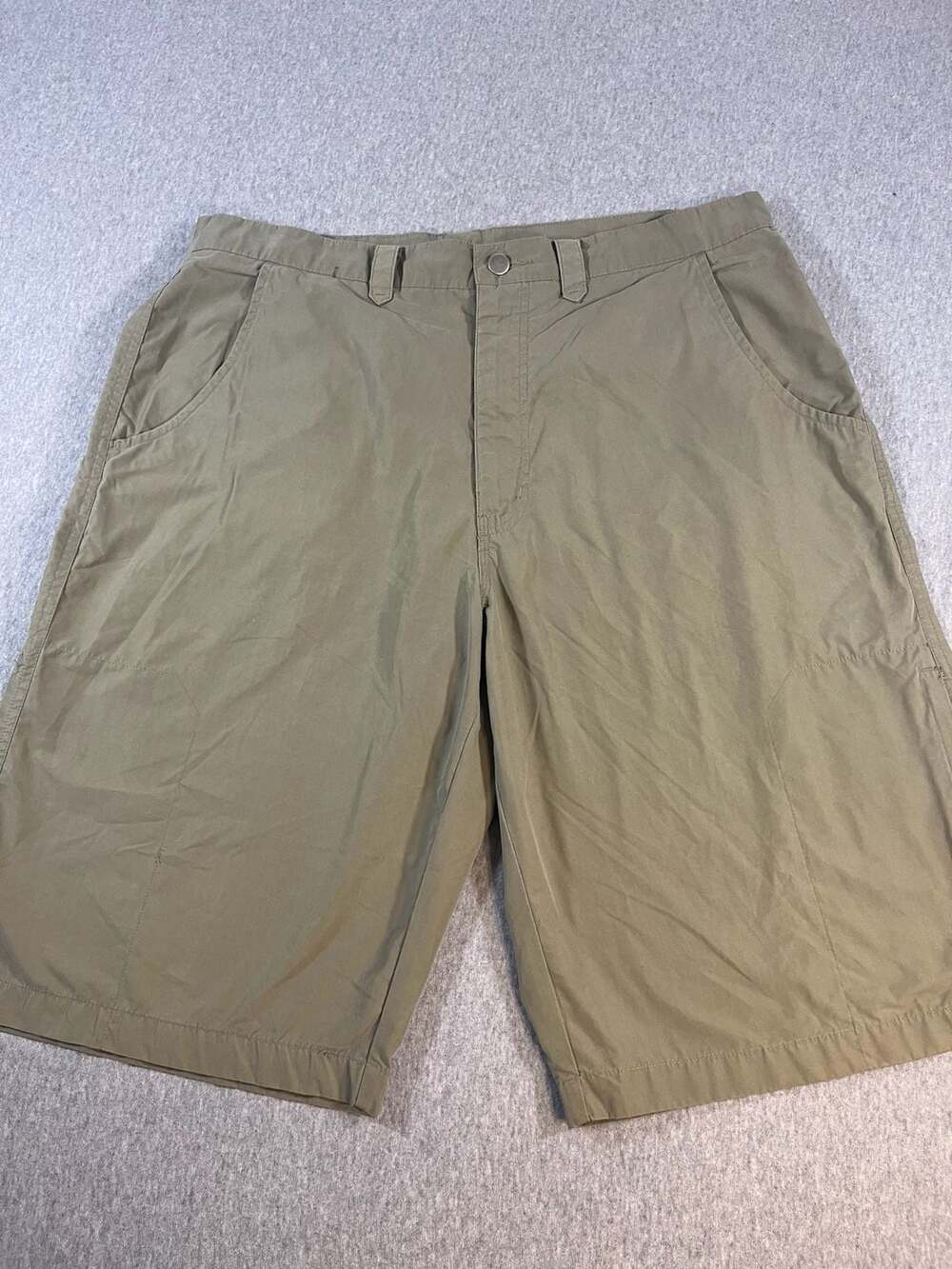 Alpine Design Men's Outdoor Utility Casual Shorts Khaki Size 36
